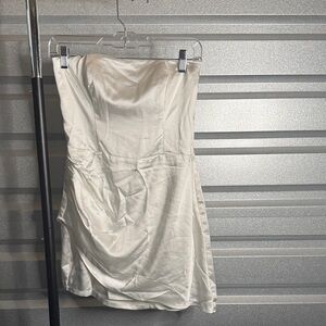 NWT!! RESA Satin White Dress in small